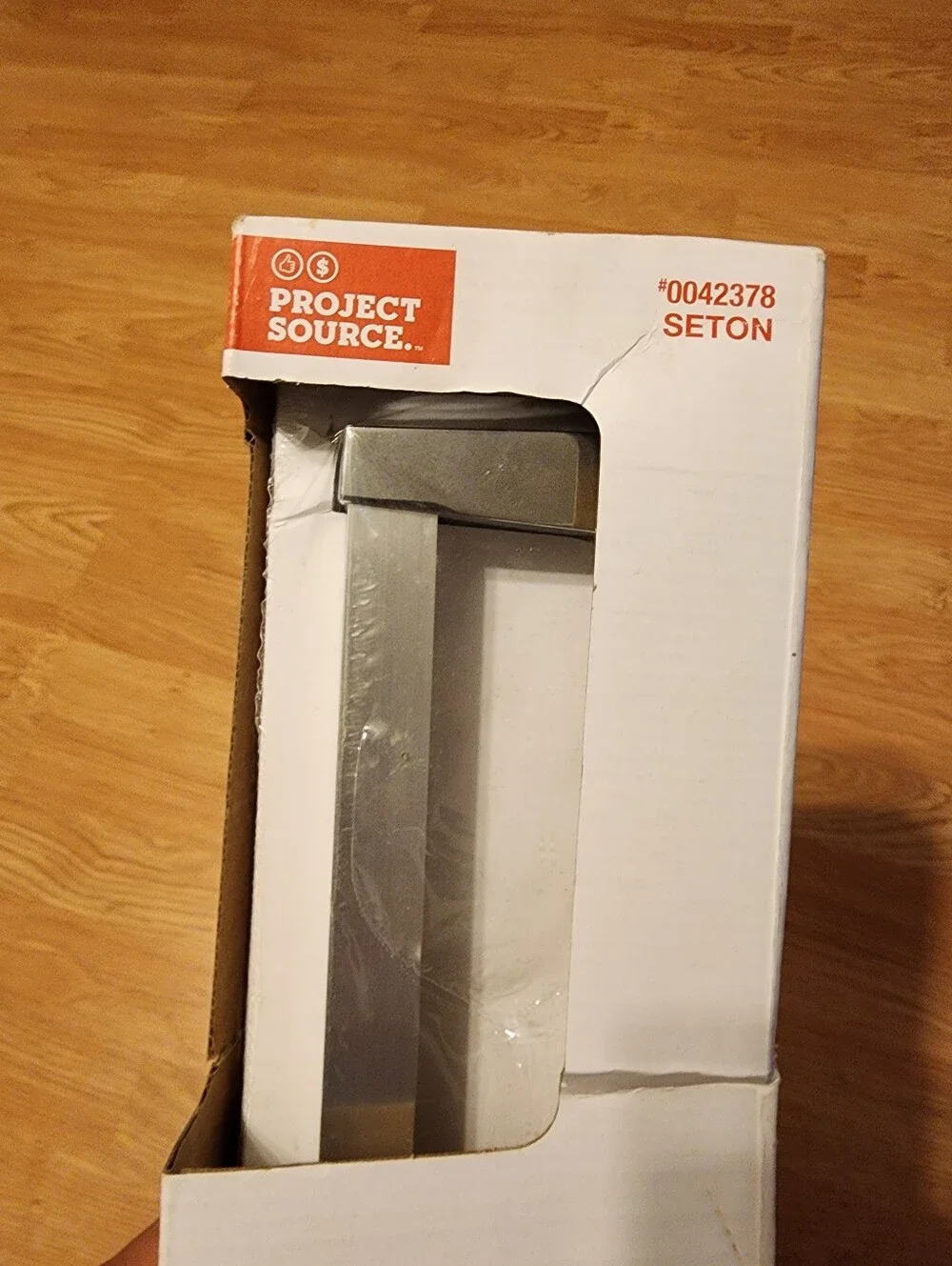 Project Source Seton 24 inch Chrome Towel Bar Bathroom Concealed Mounting